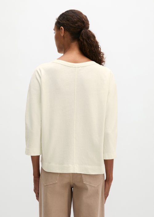 Longsleeve loose — Grey White