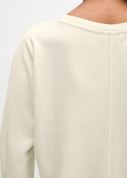 Longsleeve loose — Grey White