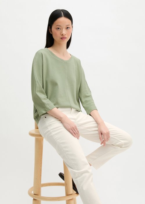 Longsleeve loose — Fresh Sage