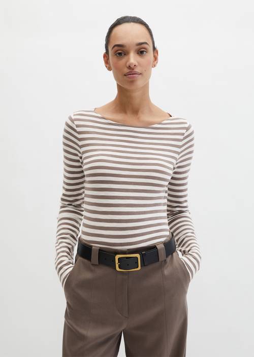 Manica lunga Medium Brown in vista frontale