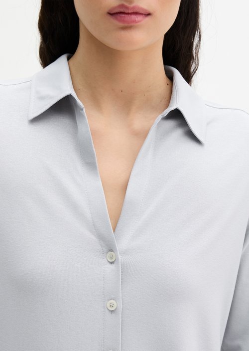 Regular jersey blouse — Grey Horizon