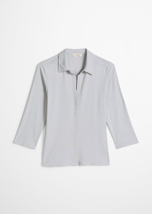 Regular jersey blouse — Grey Horizon