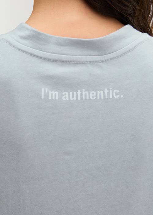 Logo-T-Shirt regular Grey Horizon in Detailansicht