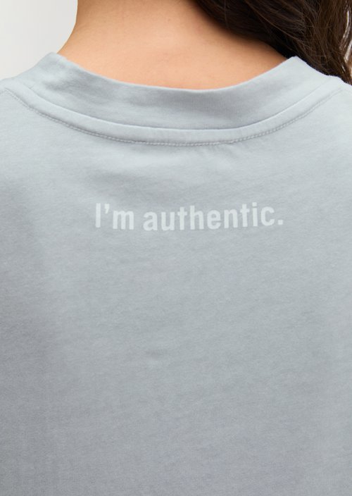 Logo T-shirt regular — Grey Horizon