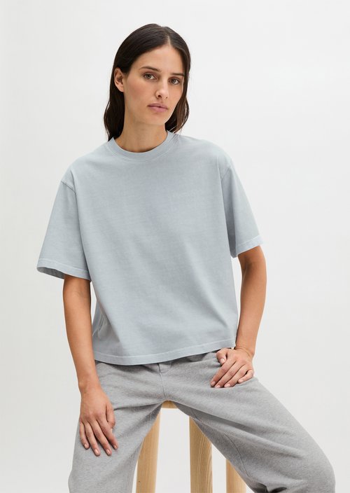 Logo T-shirt regular — Grey Horizon