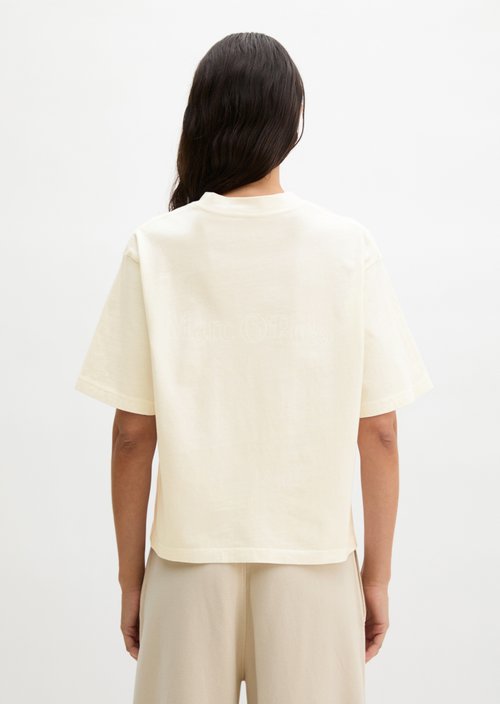 Logo T-shirt regular — White Cotton