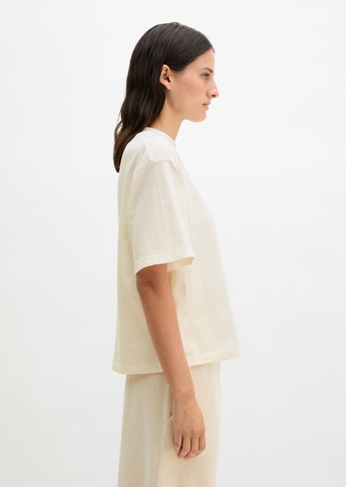 Logo T-shirt regular — White Cotton