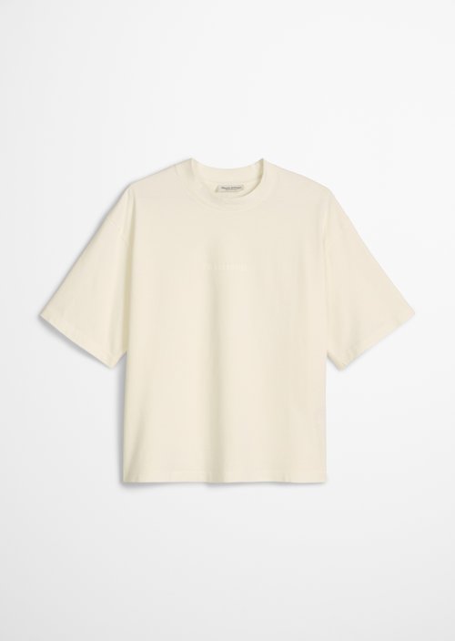 Logo T-shirt regular — White Cotton