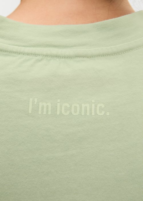 Logo T-shirt regular — Calm Sage