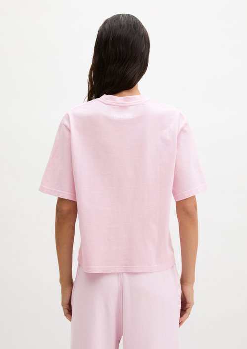 Logo T-shirt regular — Dried Rose