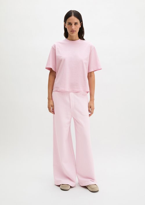 Logo T-shirt regular — Dried Rose