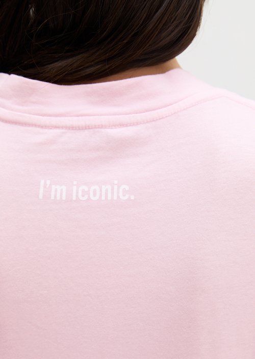 Logo T-shirt regular — Dried Rose