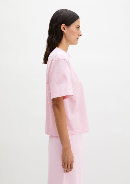 Logo T-shirt regular — Dried Rose