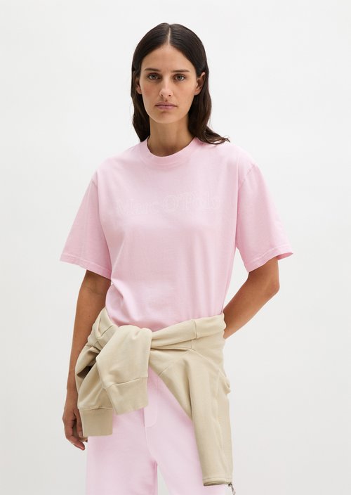 Logo T-shirt regular — Dried Rose