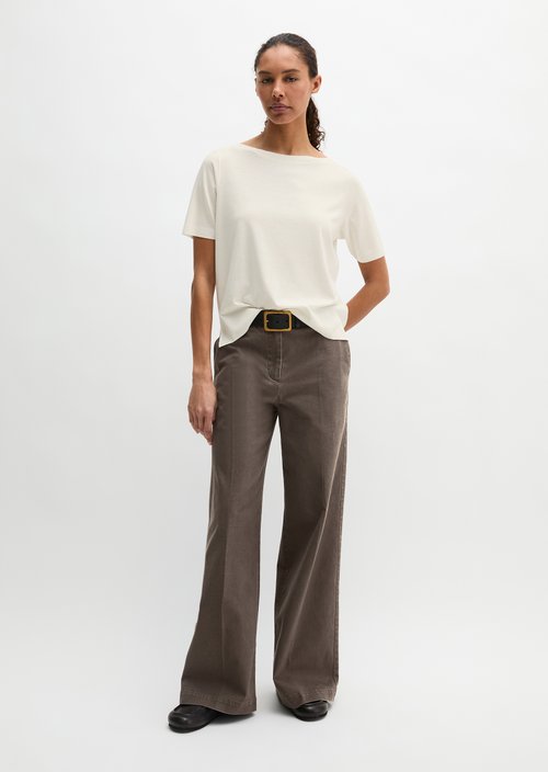 Luxury T-Shirt regular — White Cotton