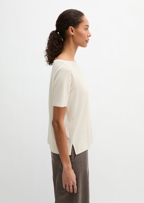 Luxury T-Shirt regular — White Cotton