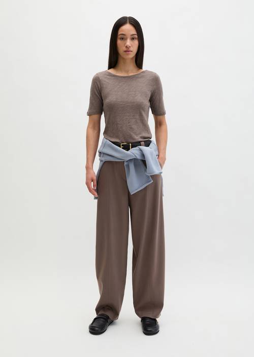 DfC T-Shirt regular Chalky Brown in Frontalansicht