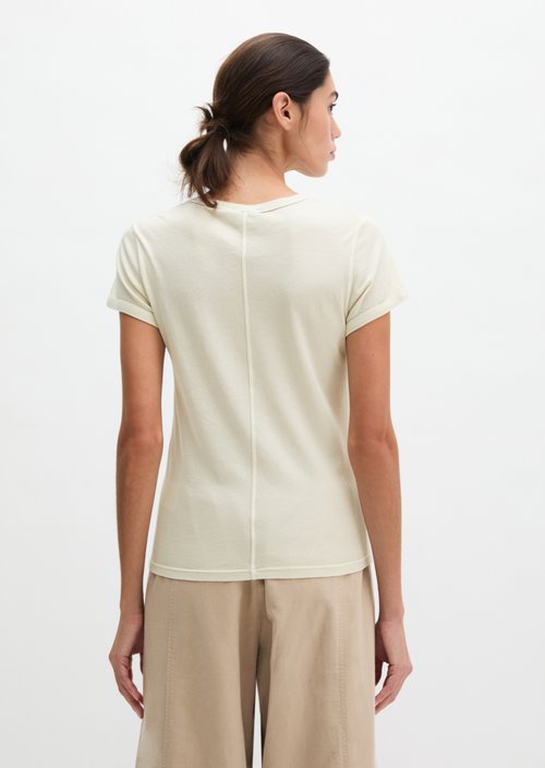 T-shirt slim — Grey Silk
