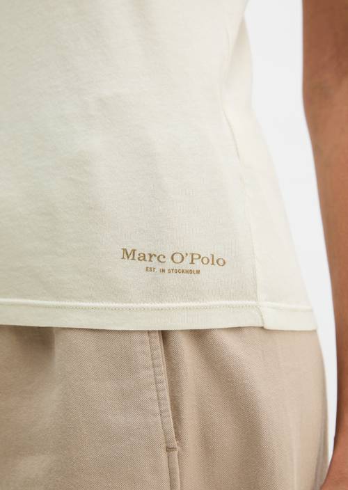 T-Shirt slim Grey Silk in Detailansicht