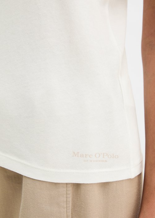 T-shirt slim — Grey White