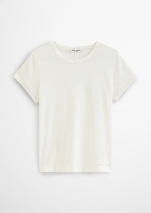 T-shirt slim — Grey White