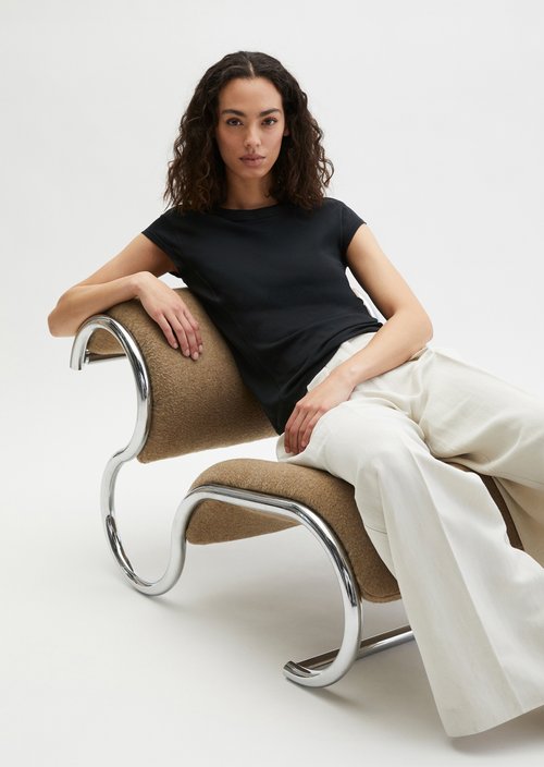 T-shirt slim — Black