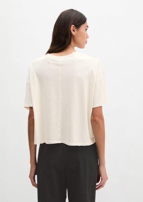 T-shirt loose — Grey Silk