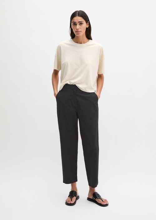 T-shirt loose — Grey Silk