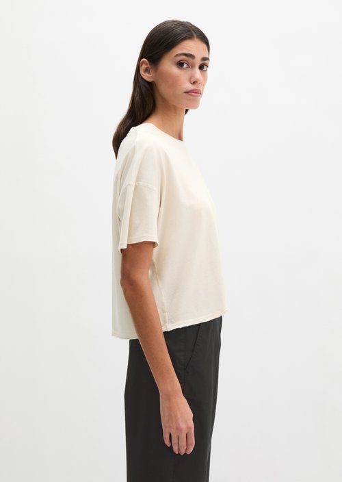 T-shirt loose — Grey Silk