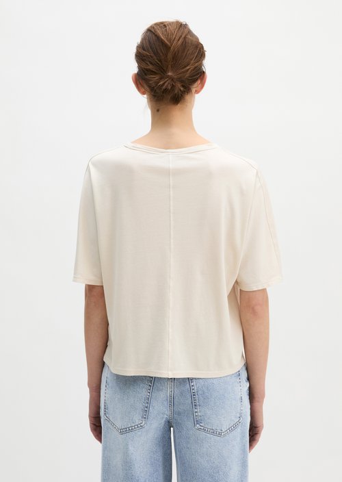 T-shirt loose — Grey Silk