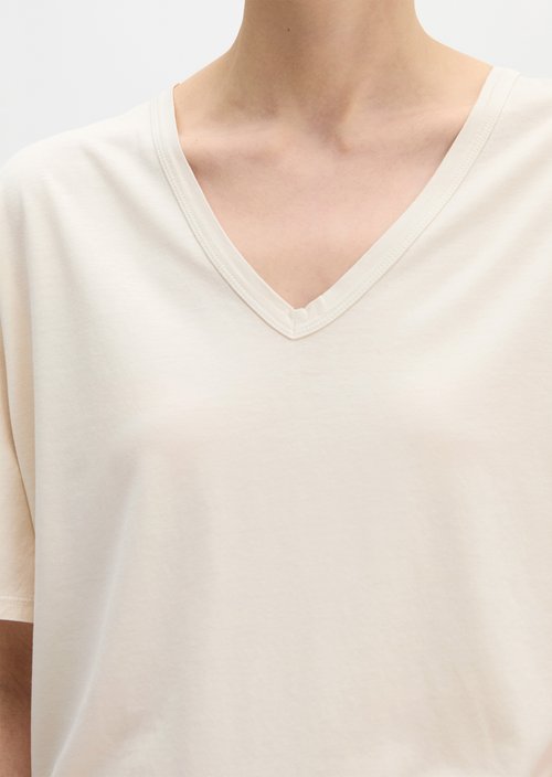 T-shirt loose — Grey Silk