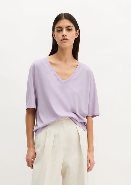 T-shirt loose — Dusty Lavender