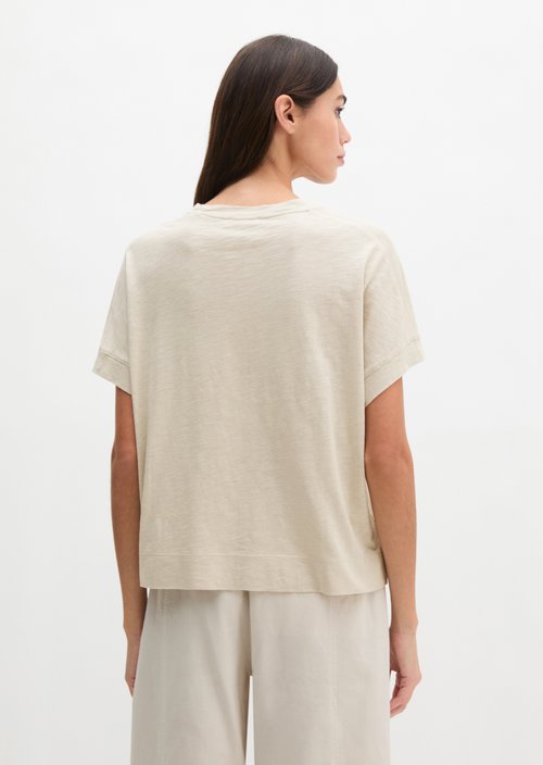 T-shirt loose — Grey Silk