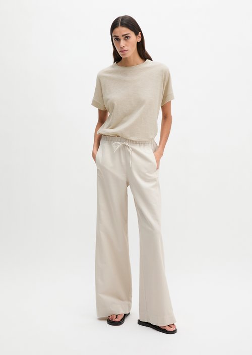 T-shirt loose — Grey Silk