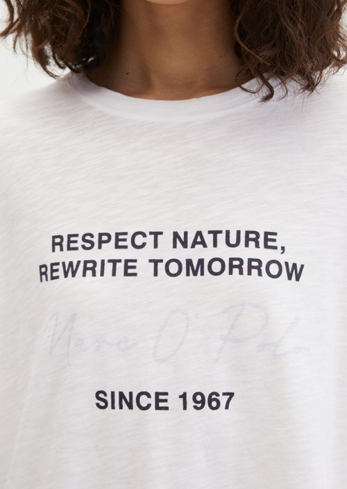 T-shirt loose — White