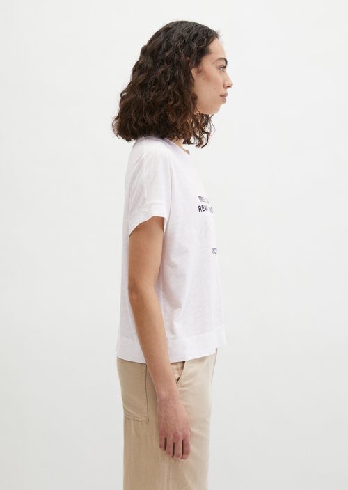 T-shirt loose — White