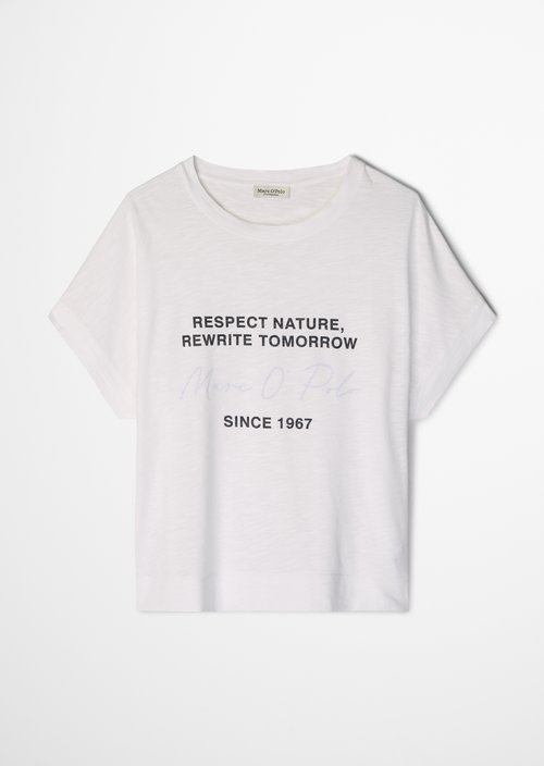 T-shirt loose — White