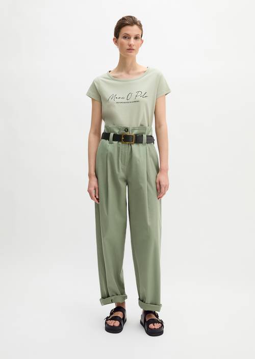 Tričko s potiskem regular Calm Sage v předním pohledu