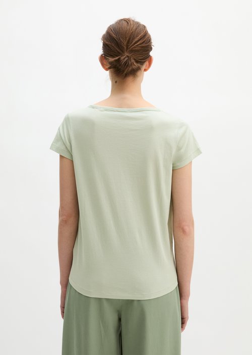Print T-shirt regular — Calm Sage