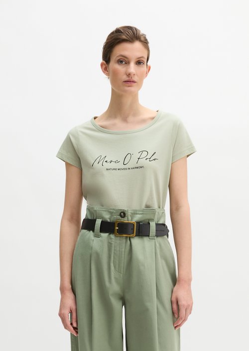 Print T-shirt regular — Calm Sage