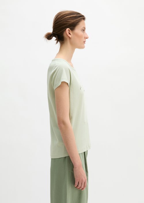 Print T-shirt regular — Calm Sage