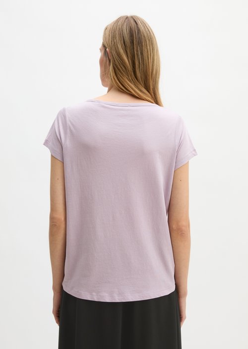 Print T-shirt regular — Dusty Lavender