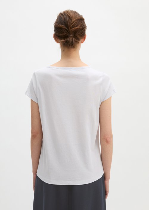 Print T-shirt regular — Airy Blue