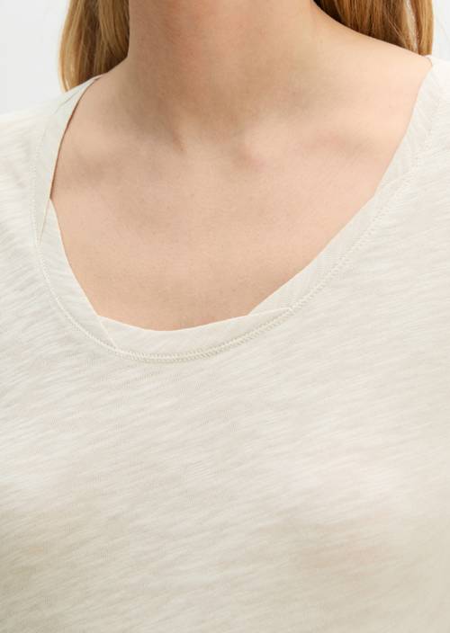 Maglia-T-Shirt DfC regolare Grey Silk in vista dettagliata