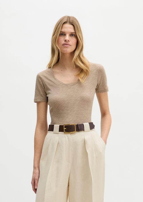 DfC Jersey-T-Shirt regular — Earthy Taupe