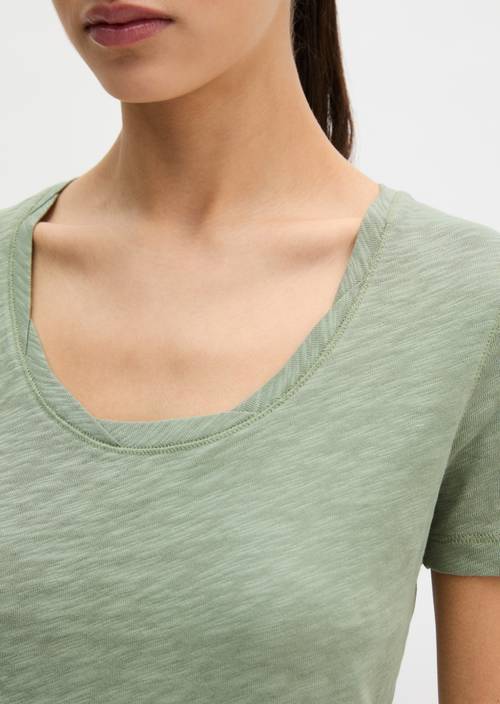 Maglia-T-Shirt DfC regolare Fresh Sage in vista dettagliata