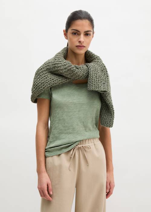 Maglia-T-Shirt DfC regolare Fresh Sage in vista frontale