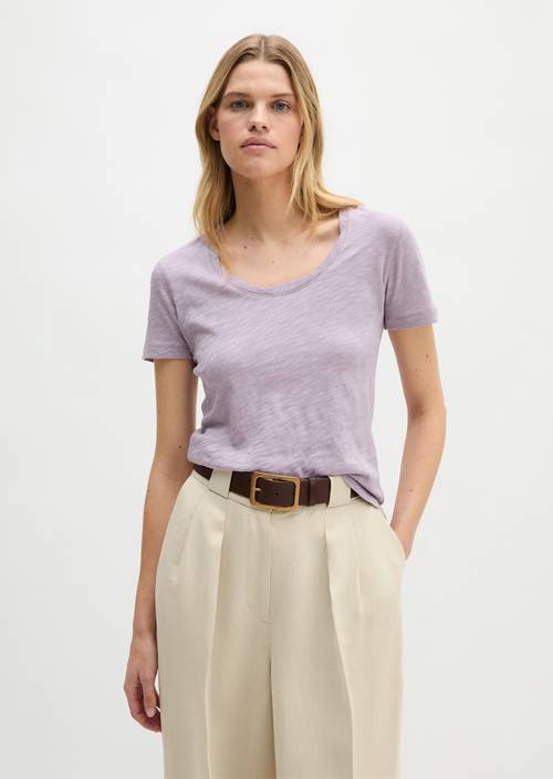 Maglia-T-Shirt DfC regolare Dusty Lavender in vista frontale