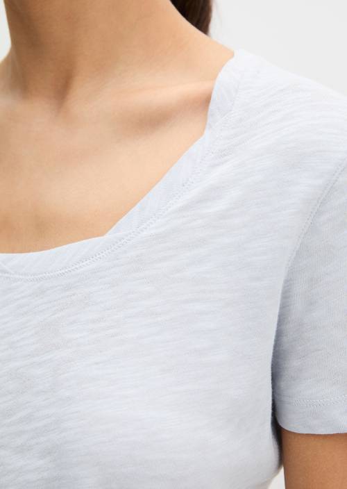 Maglia-T-Shirt DfC regolare Airy Blue in vista dettagliata