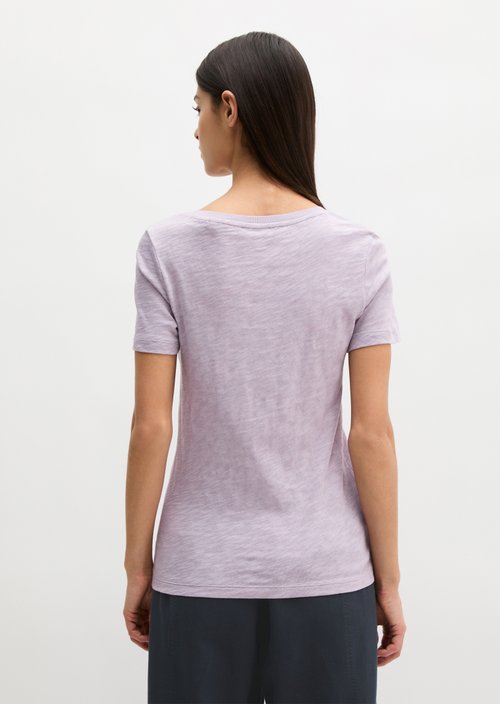 DfC V-Neck-T-Shirt regular — Dusty Lavender